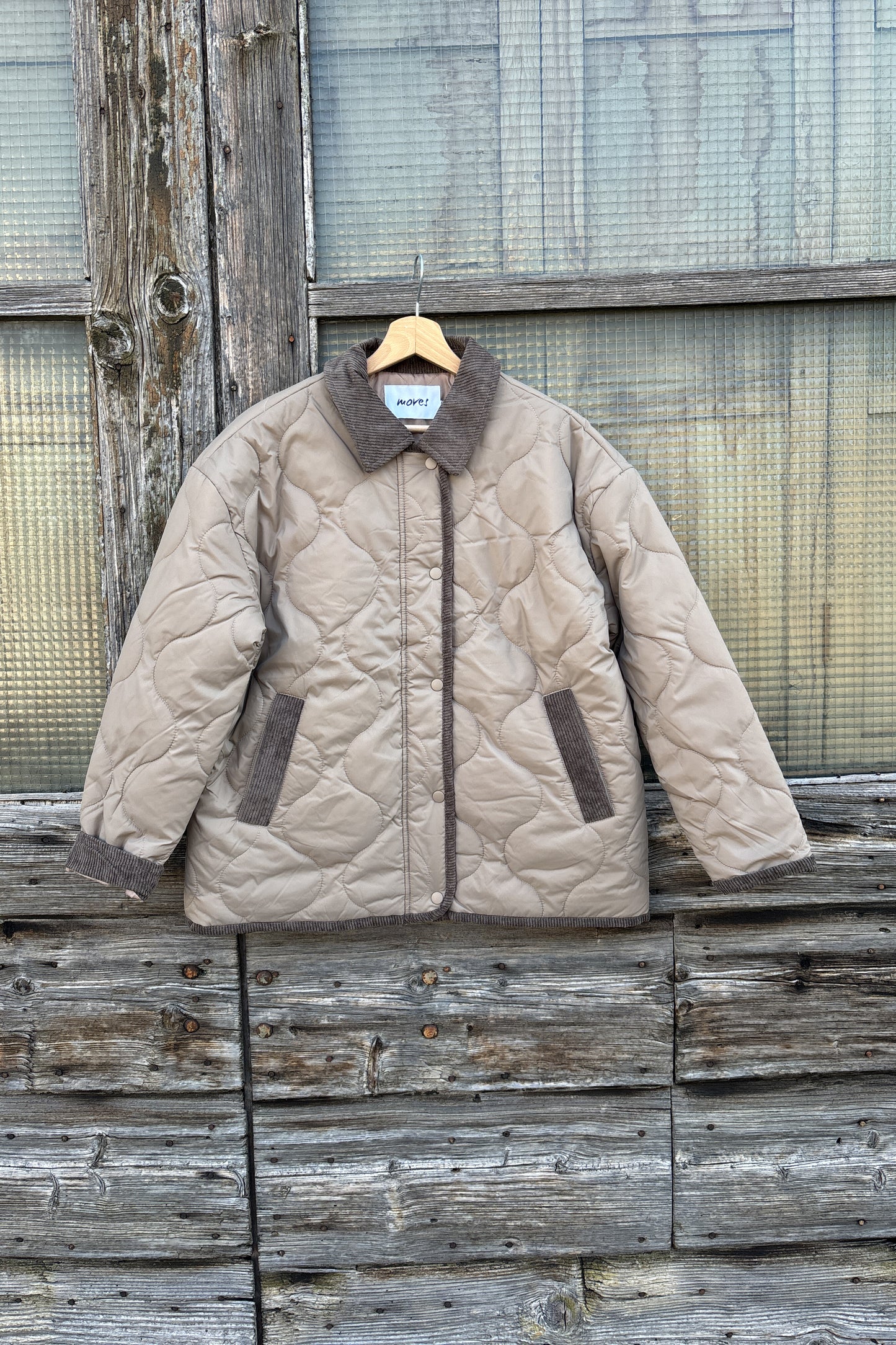 GIACCA TRAPUNTATA CORDUROY