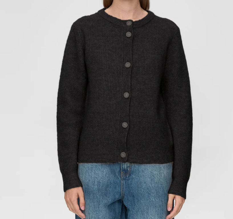 CARDIGAN BOTTONI BLACK