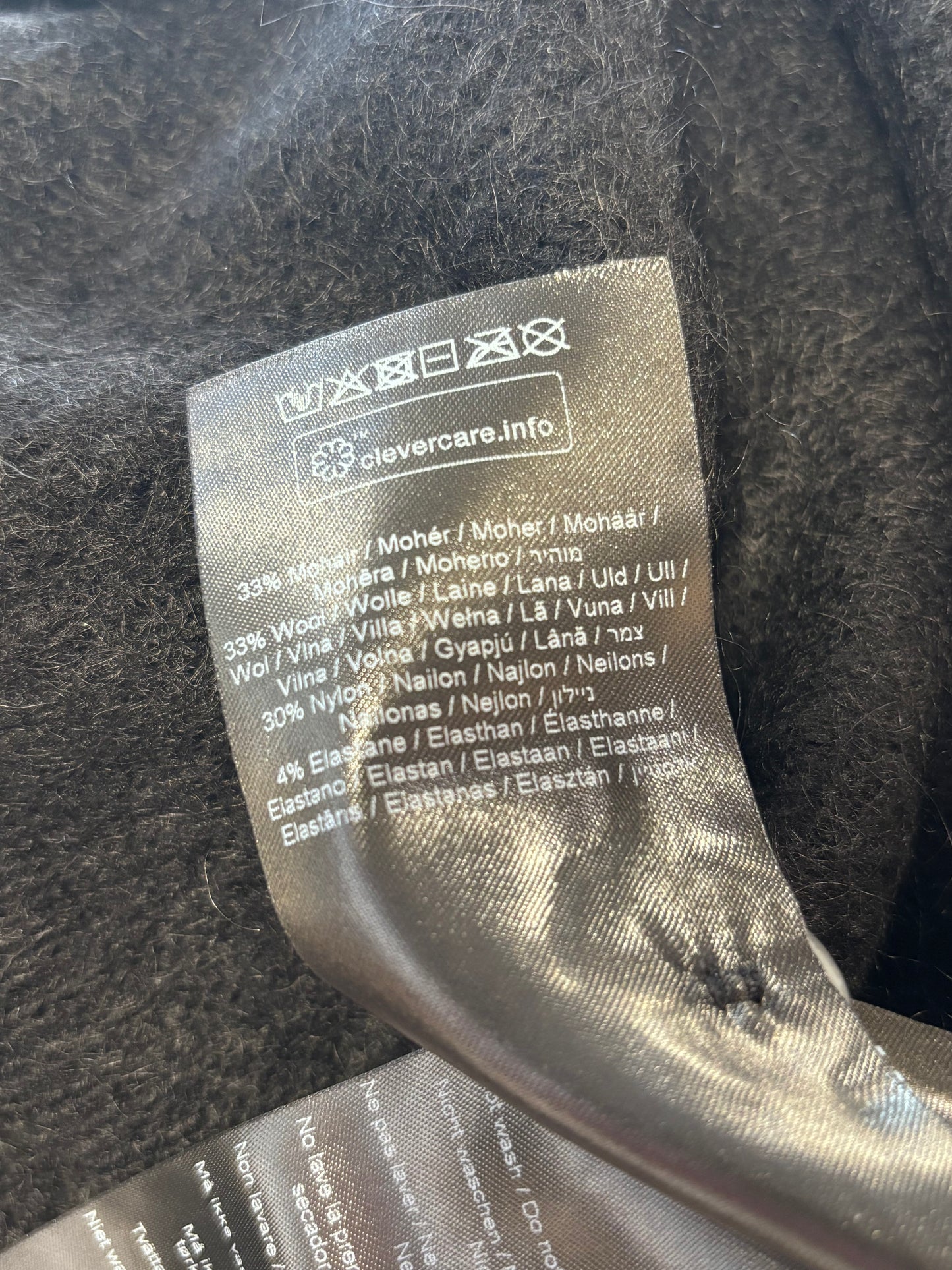 CARDIGAN BOTTONI BLACK