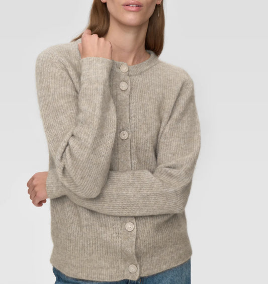 CARDIGAN BOTTONI GREIGE