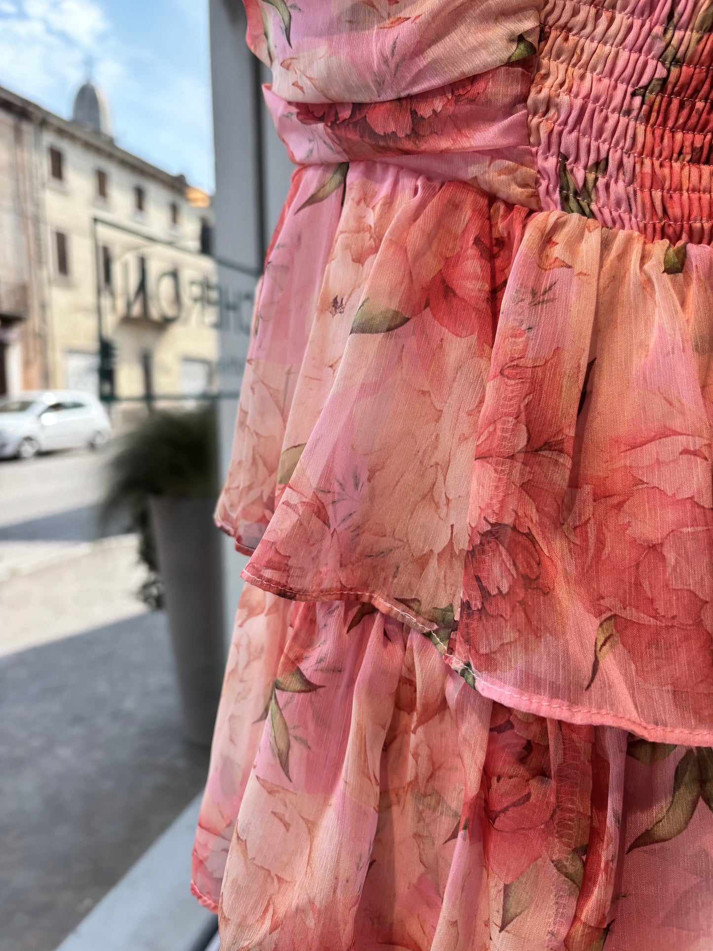 ABITO FLOREALE BALZE