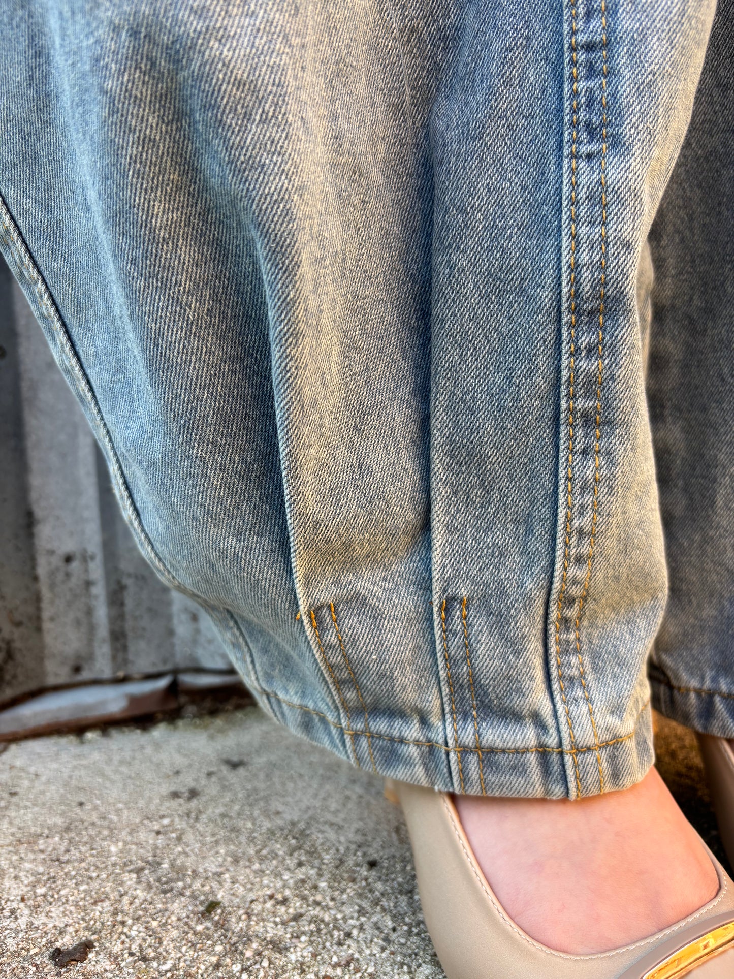 JEANS BRETELLE