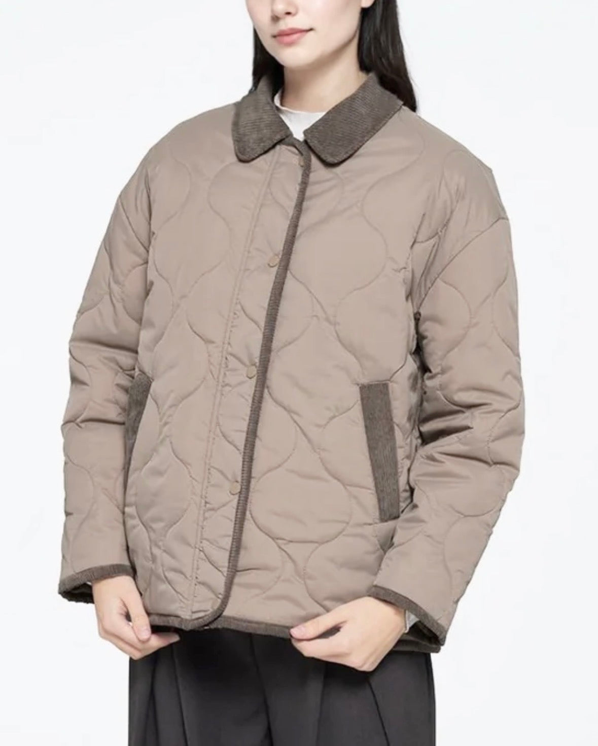 GIACCA TRAPUNTATA CORDUROY