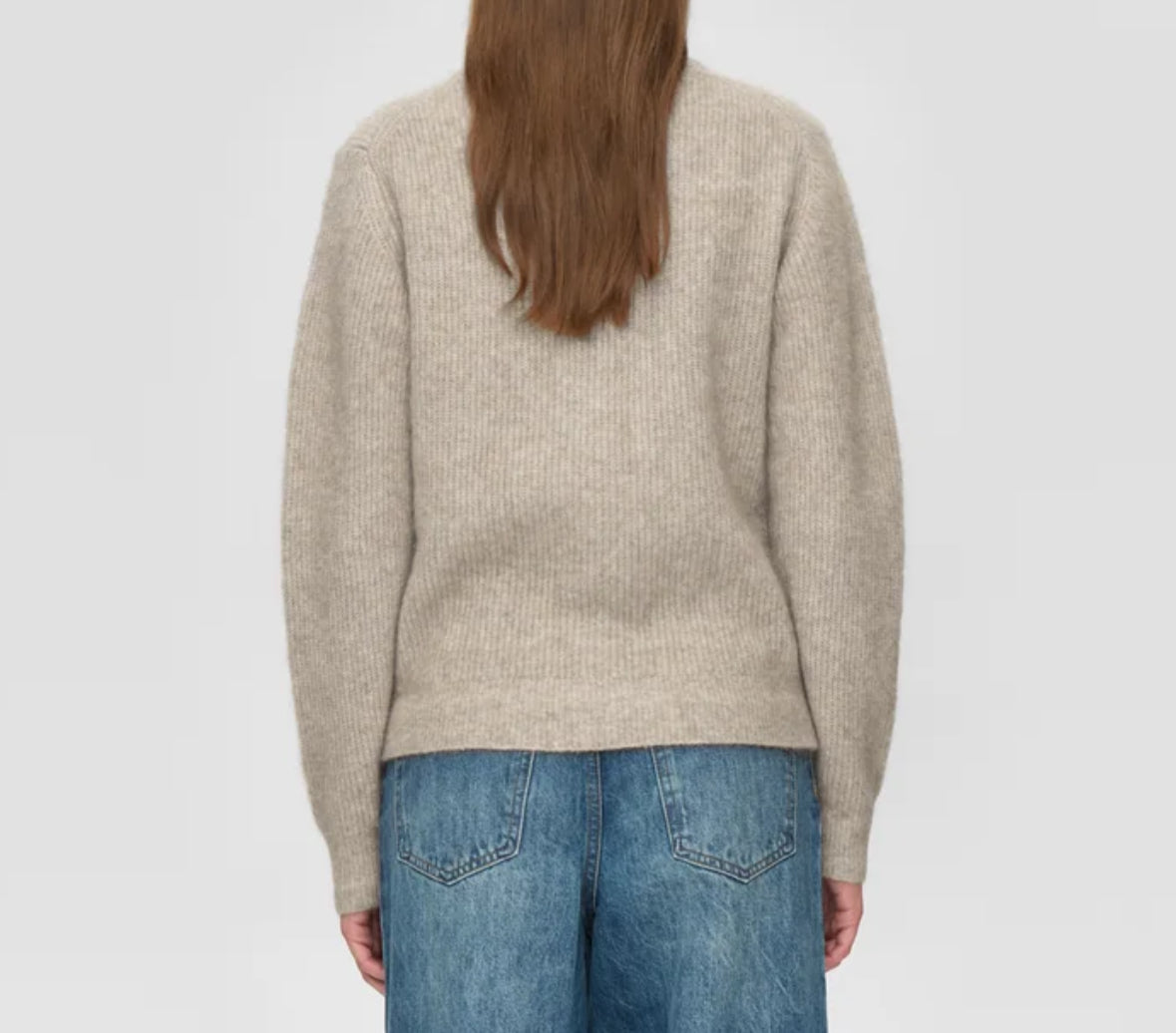 CARDIGAN BOTTONI GREIGE