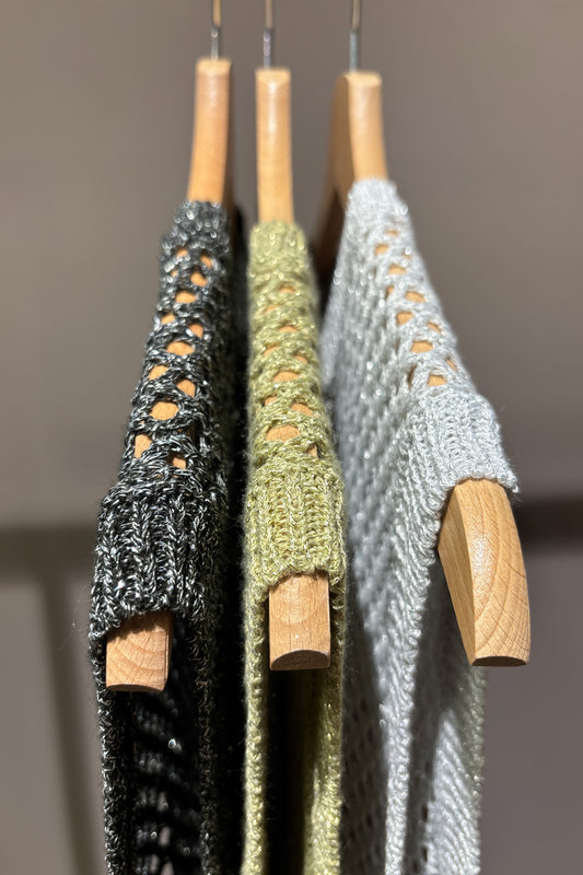 MAGLIA TRAFORATA LUREX RAYA