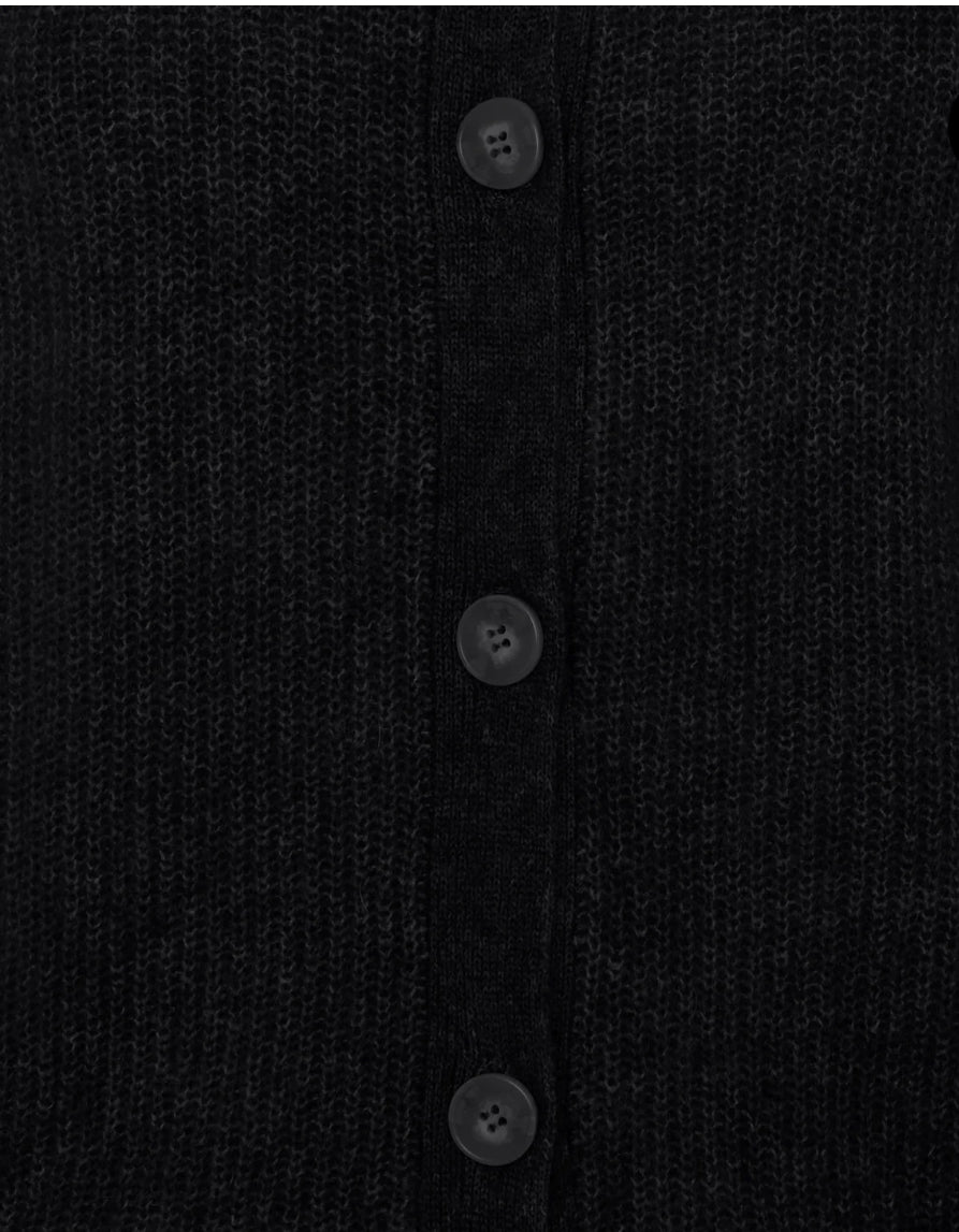 CARDIGAN BOTTONI BLACK