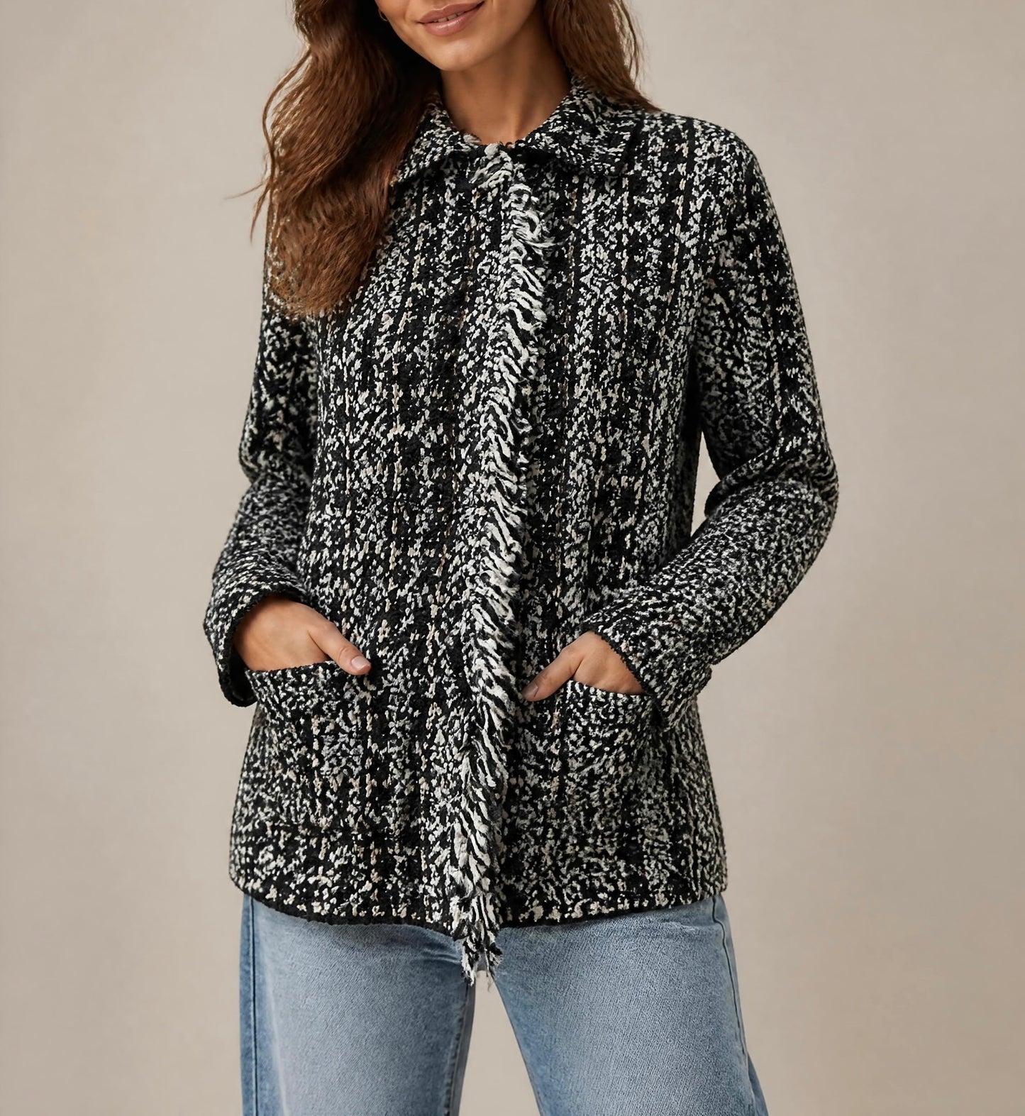 CARDIGAN FRANGE