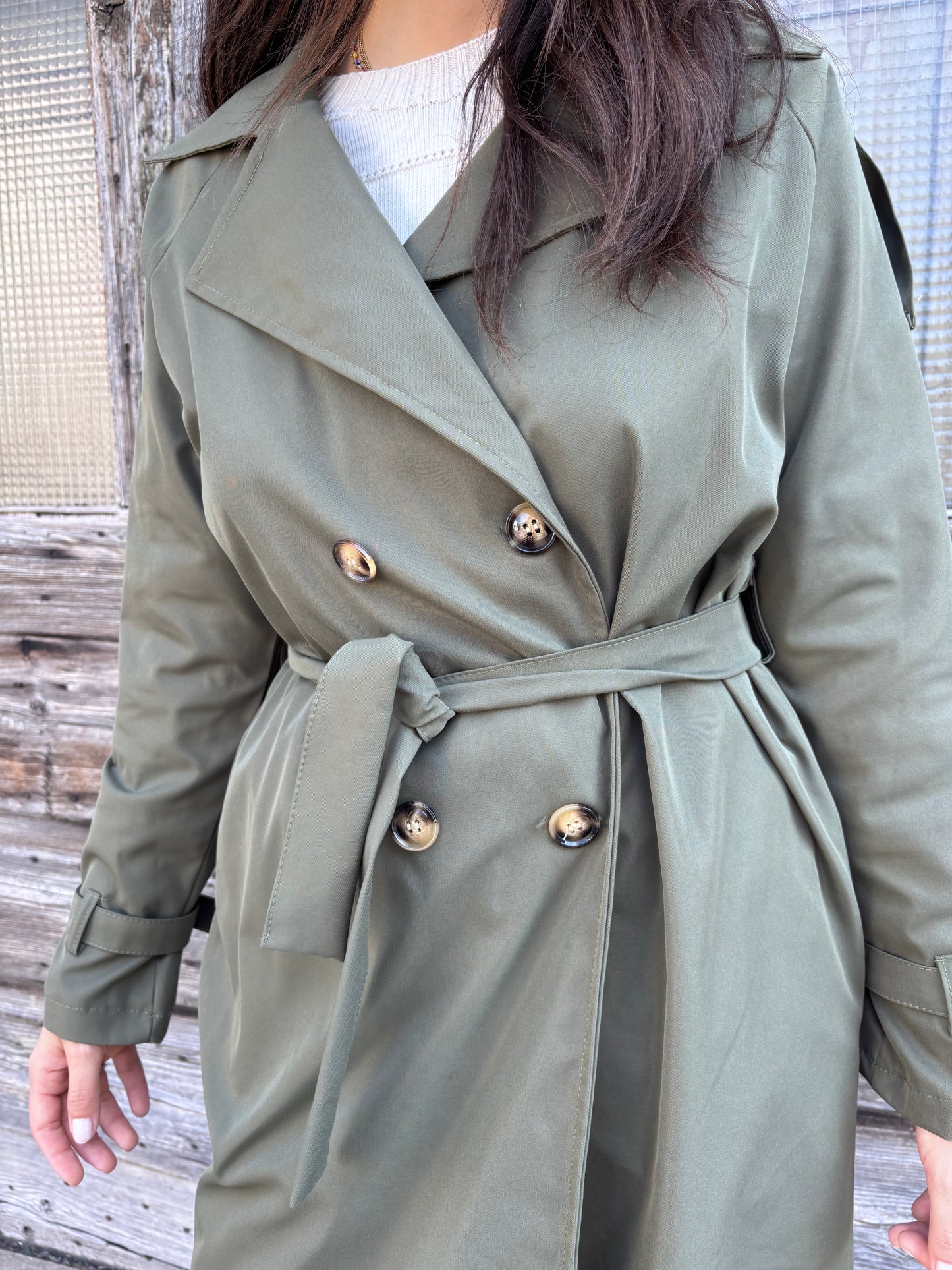 TRENCH OLIVA
