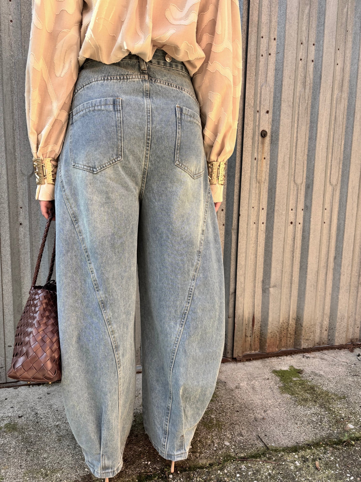 JEANS BRETELLE
