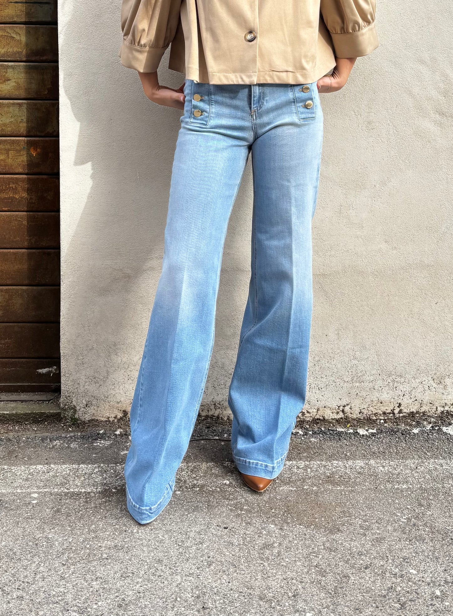 JEANS BOTTONI VICOLO